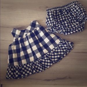 Gingham 2 piece set